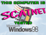 Scatnet Startbildschirm
